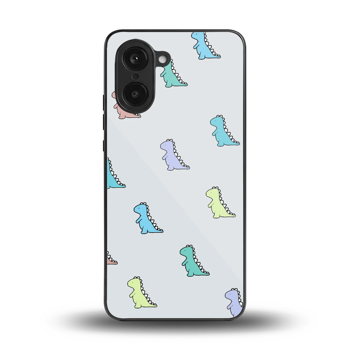 Dino back phone cover | glass case for oneplus nord ce5 5g