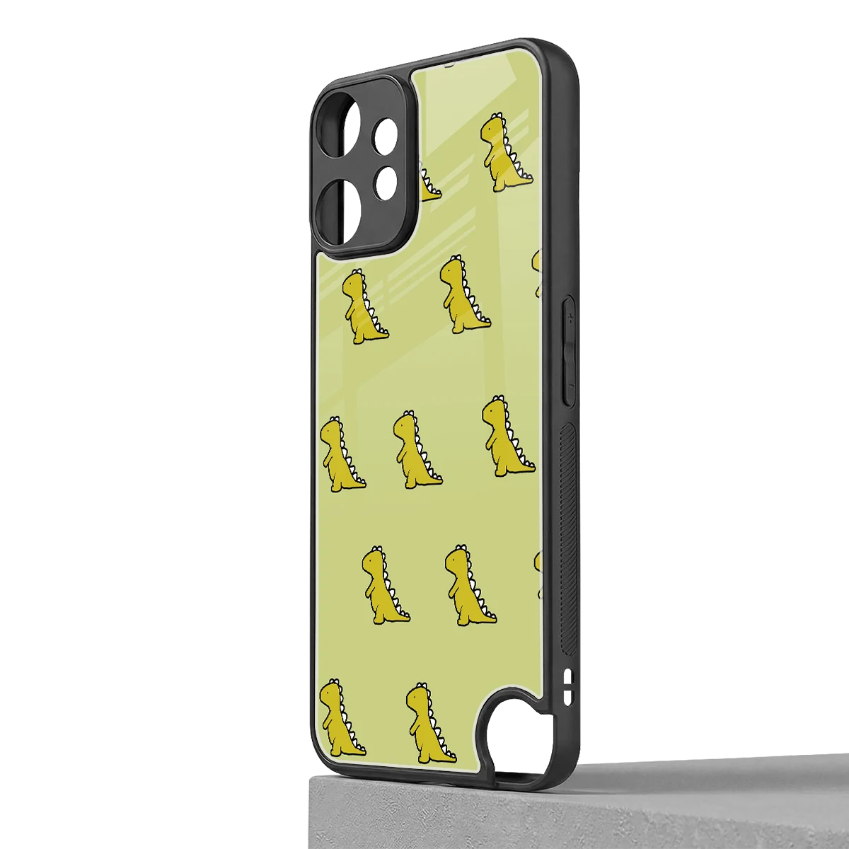 Dino Golden cmf nothing phone 2 pro mobile cover | shockproof glass phone case