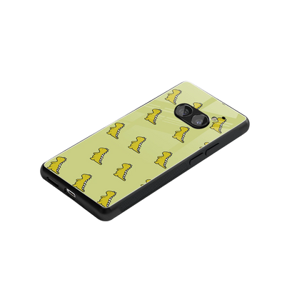 Dino Golden stylish phone case for nothing phone 2a | glossy glass and slim fit