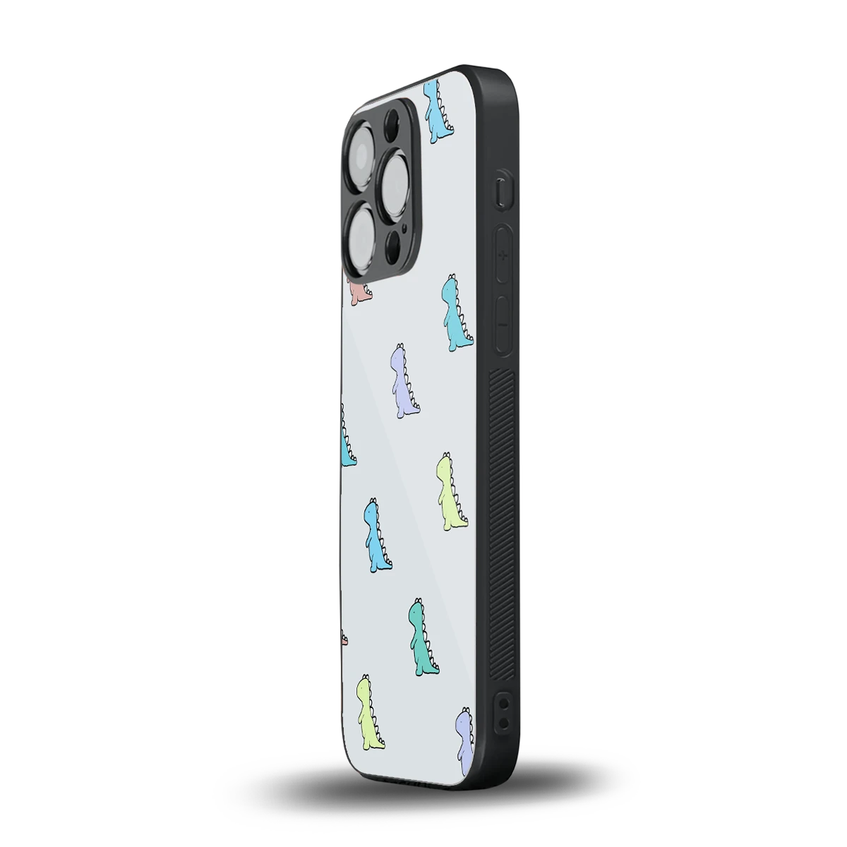 Dino iphone 13 pro mobile cover | shockproof glass phone case