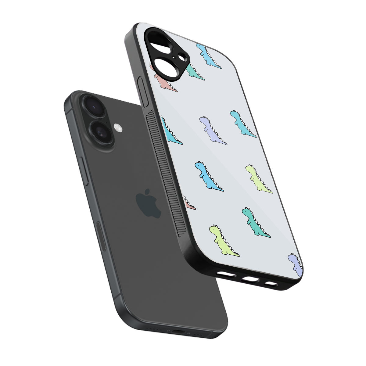 Dino Phone Case for Iphone 16 | Glass Case