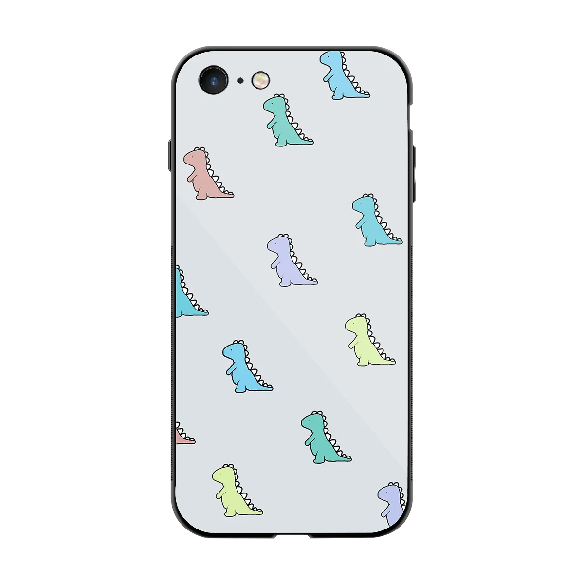 Dino back phone cover | glass case for iphone 8