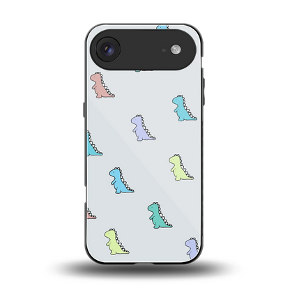 Dino back phone cover | glass case for iphone air
