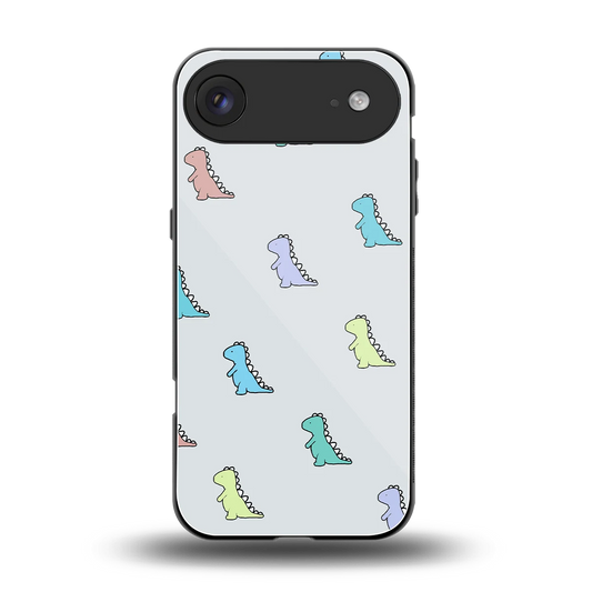 Dino back phone cover | glass case for iphone air
