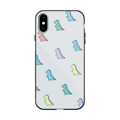Dino back phone cover | glass case for iphone xs