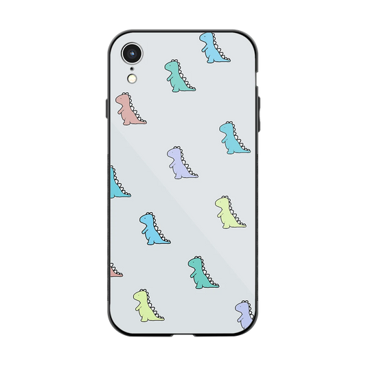 Dino back phone cover | glass case for iphone xr