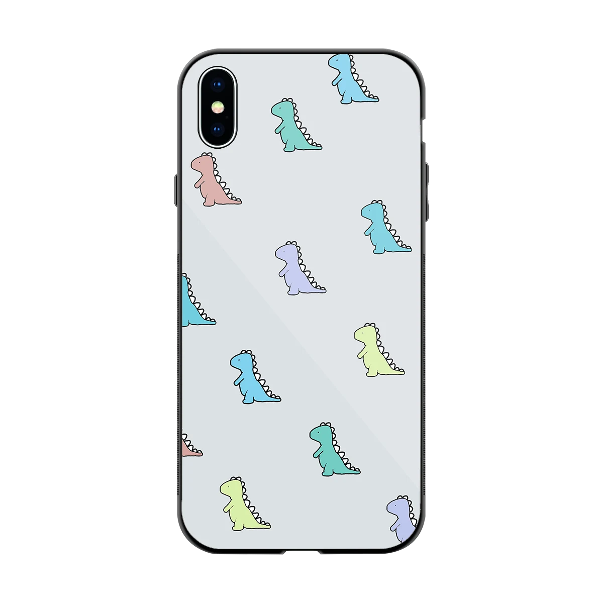 Dino back phone cover | glass case for iphone xs max