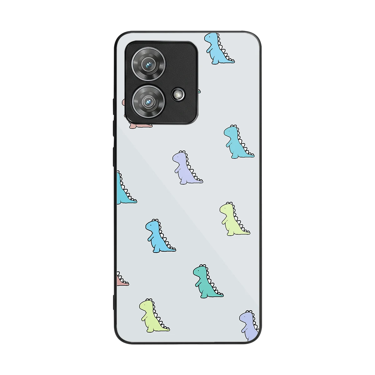 Dino back phone cover | glass case for motorola edge 40 neo 5g