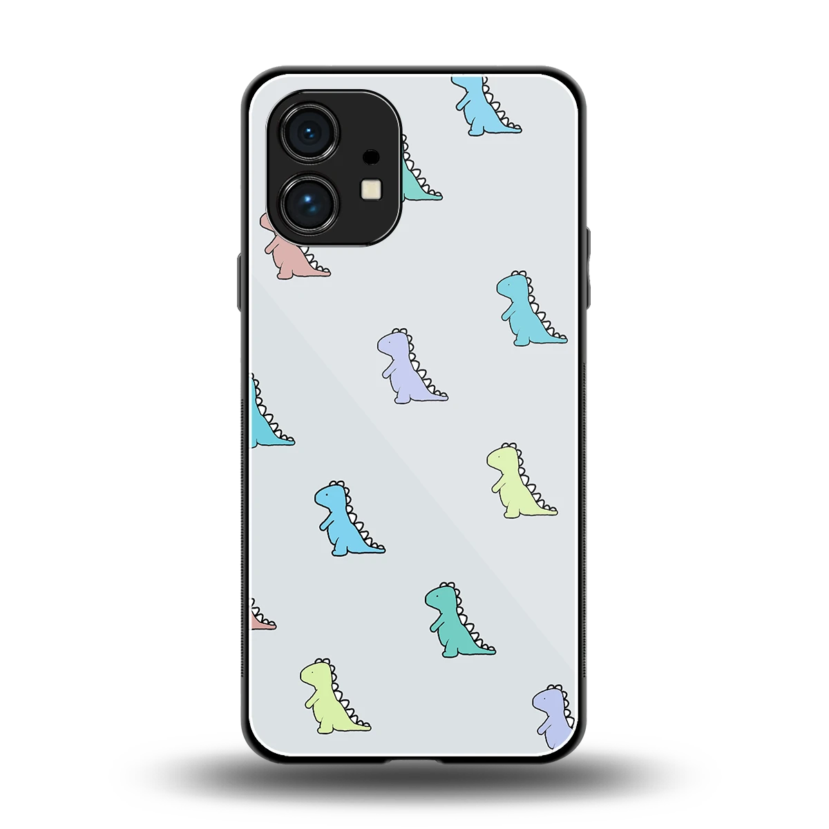 Dino back phone cover | glass case for nothing phone 1