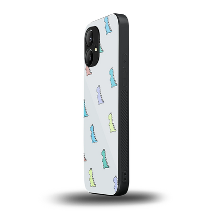 Dino nothing phone 1 mobile cover | shockproof glass phone case