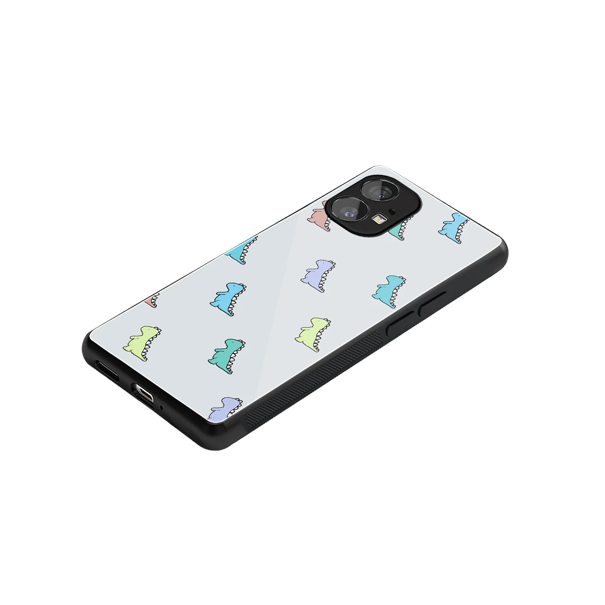 Dino stylish phone case for nothing phone 1 | glossy glass and slim fit
