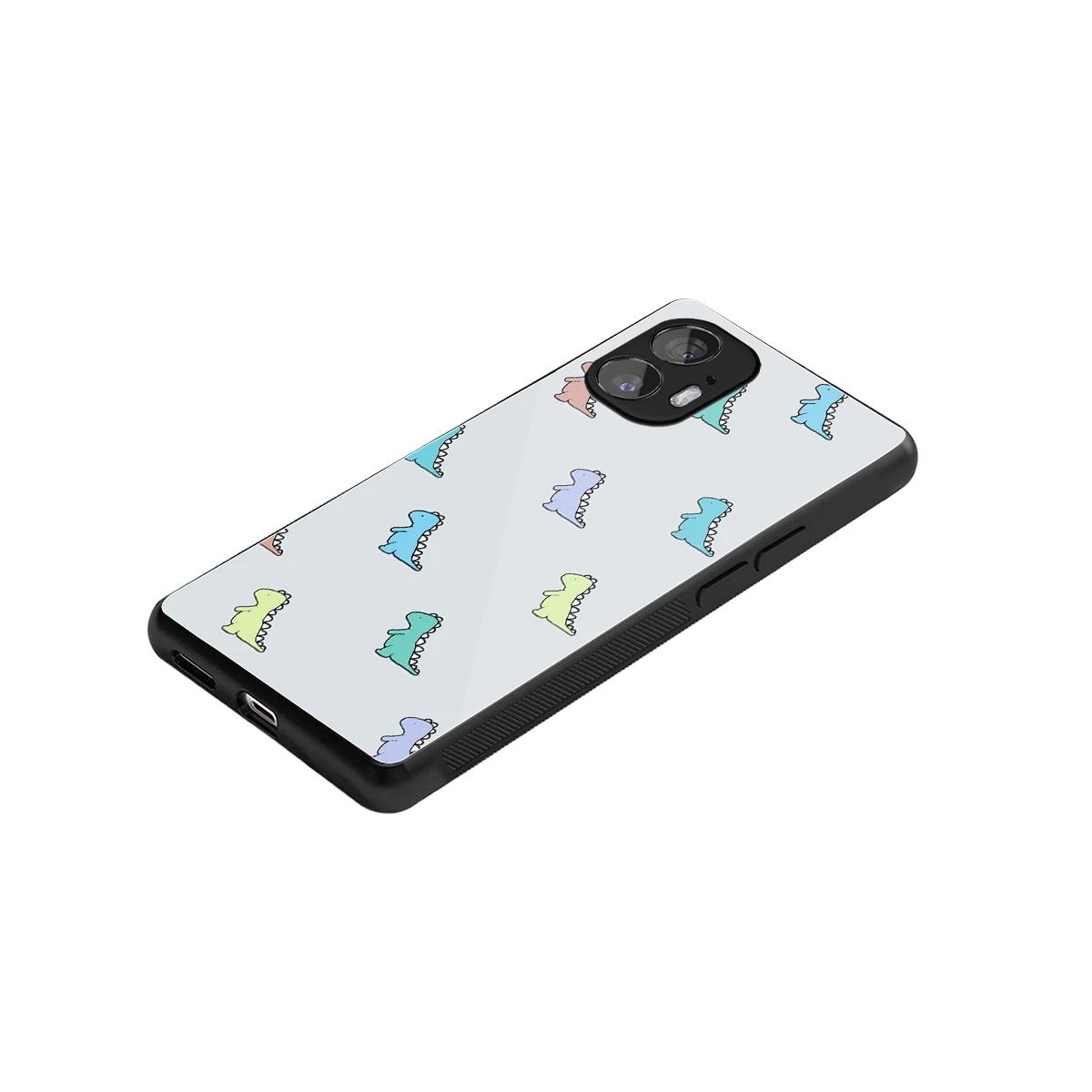 Dino stylish phone case for nothing phone 2 | glossy glass and slim fit