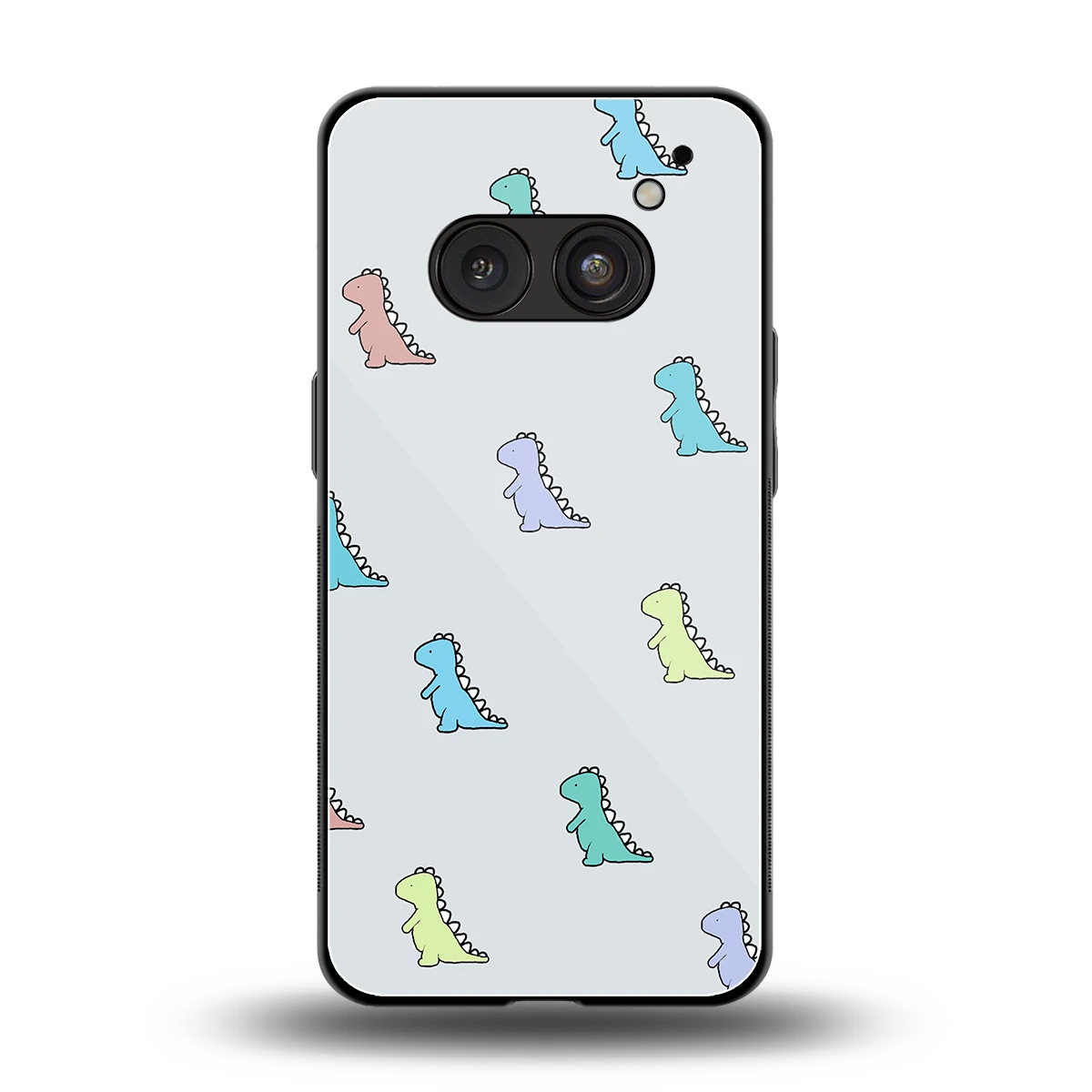 Dino back phone cover | glass case for nothing phone 2a plus
