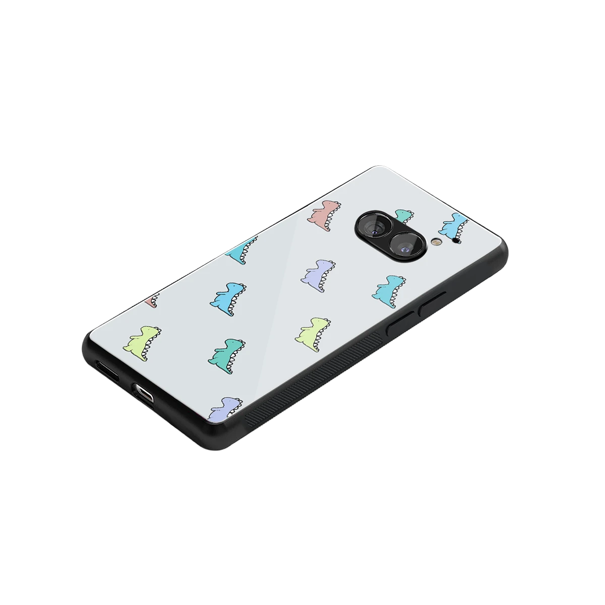 Dino stylish phone case for nothing phone 2a | glossy glass and slim fit