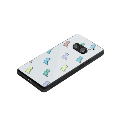 Dino stylish phone case for nothing phone 2a | glossy glass and slim fit