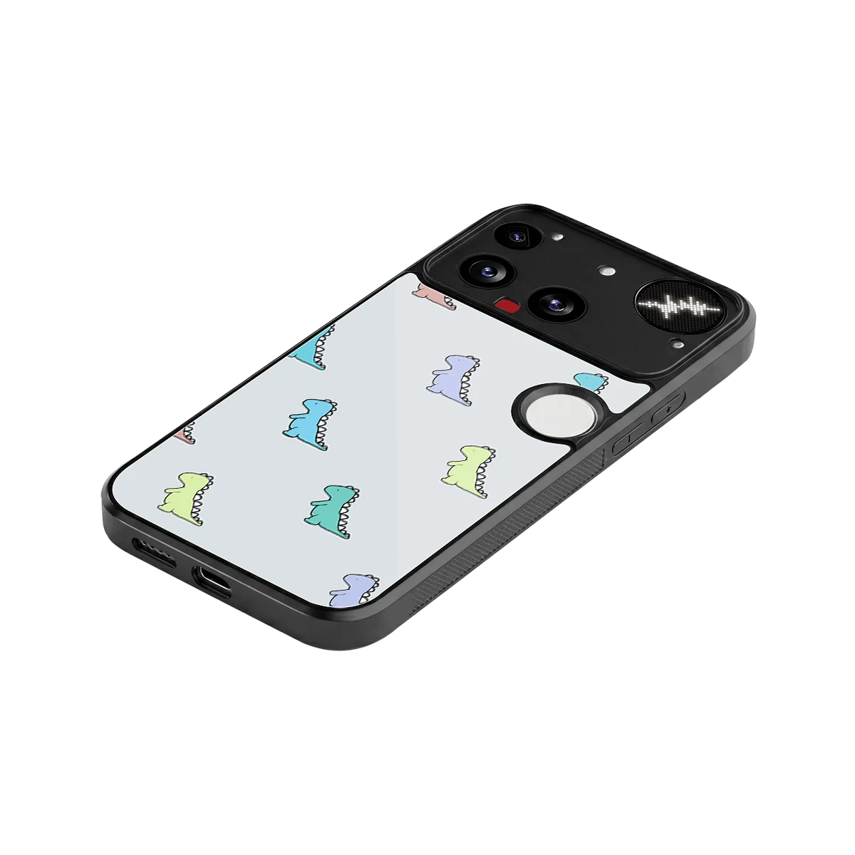 Dino stylish phone case for nothing phone 3 | glossy glass and slim fit