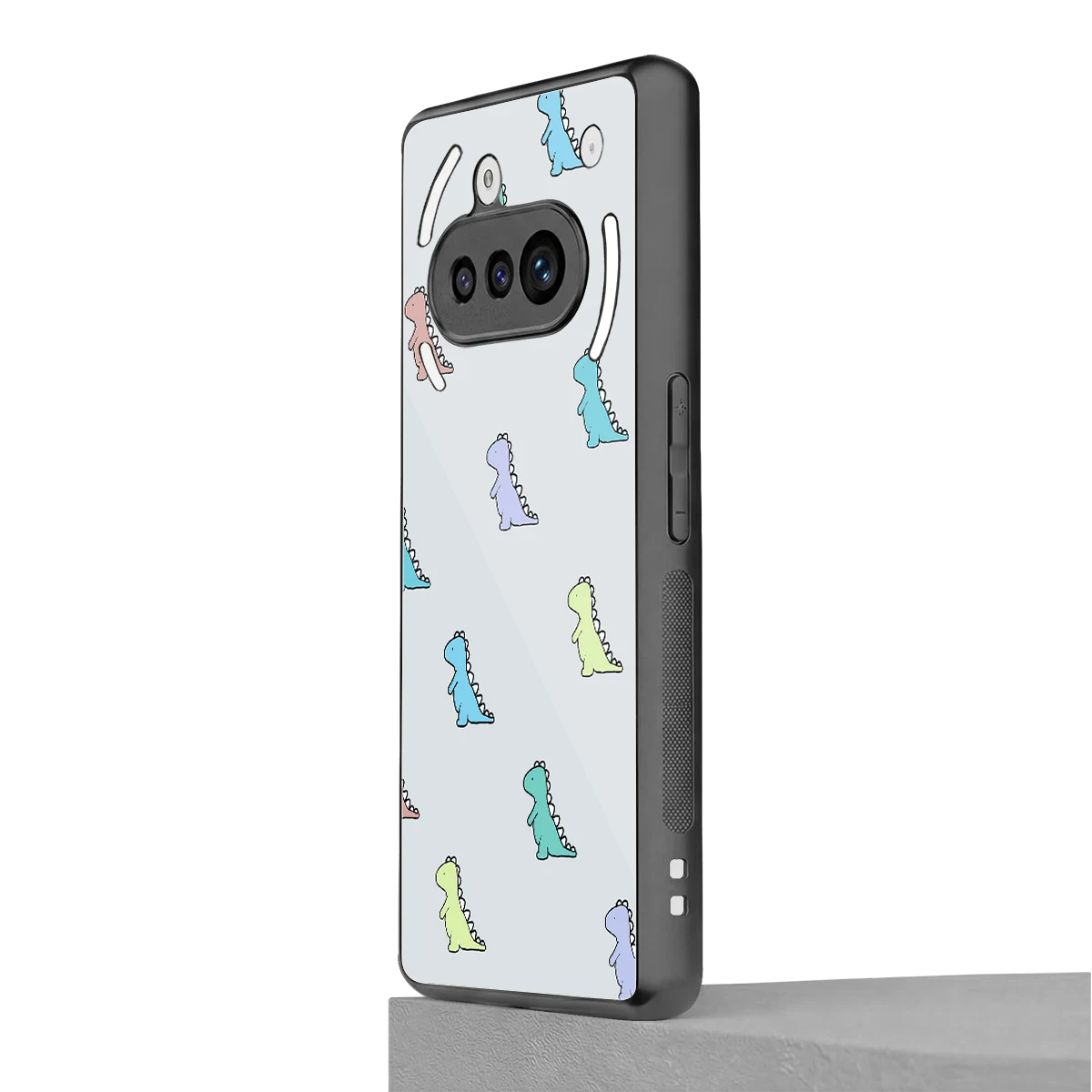 Dino nothing phone 3a mobile cover | shockproof glass phone case
