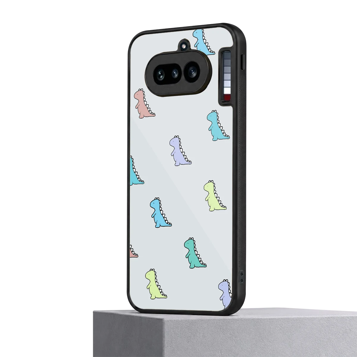 Dino nothing phone 4a mobile cover | shockproof glass phone case