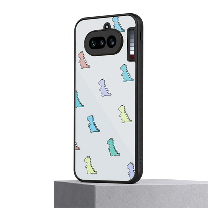 Dino nothing phone 4a mobile cover | shockproof glass phone case