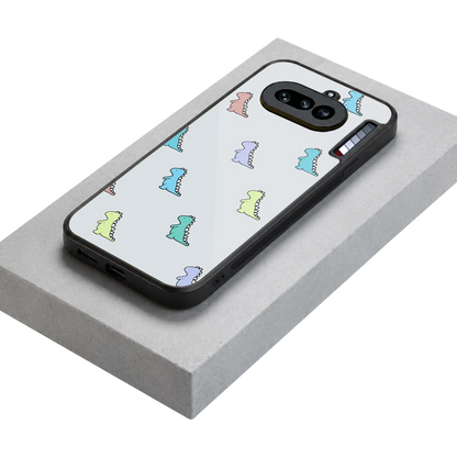 Dino stylish phone case for nothing phone 4a | glossy glass and slim fit