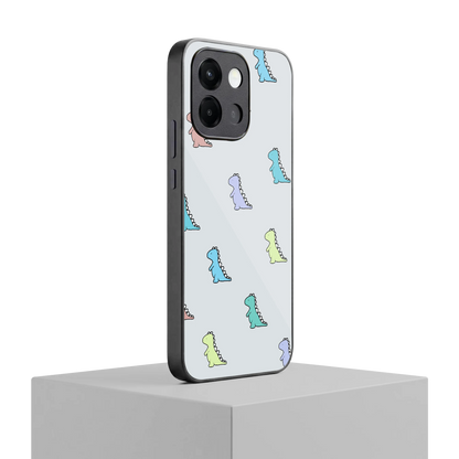 Dino oneplus 13s mobile cover | shockproof glass phone case