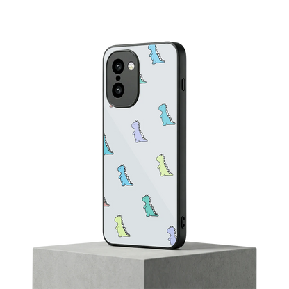 Dino oneplus 15r mobile cover | shockproof glass phone case