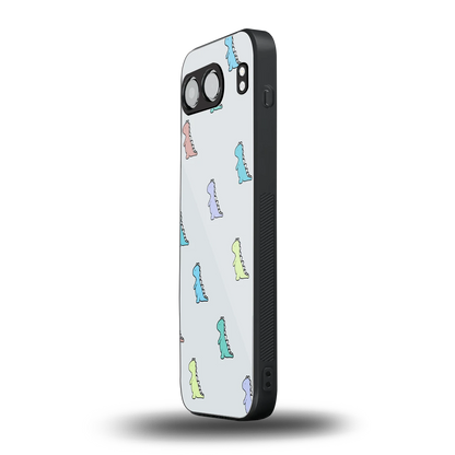 Dino oneplus nord 4 mobile cover | shockproof glass phone case