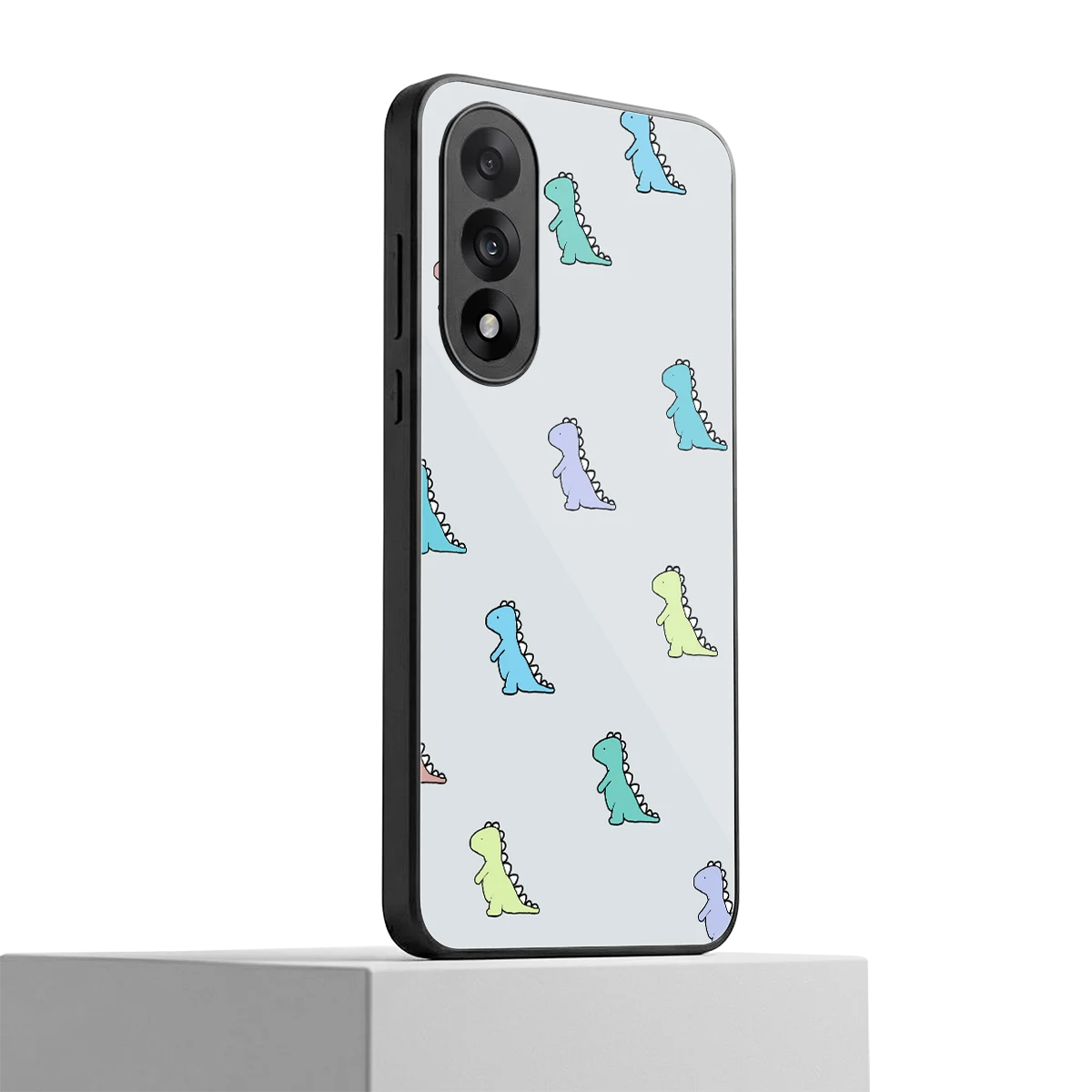 Dino oneplus nord 5 mobile cover | shockproof glass phone case