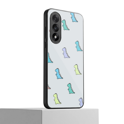 Dino oneplus nord 5 mobile cover | shockproof glass phone case