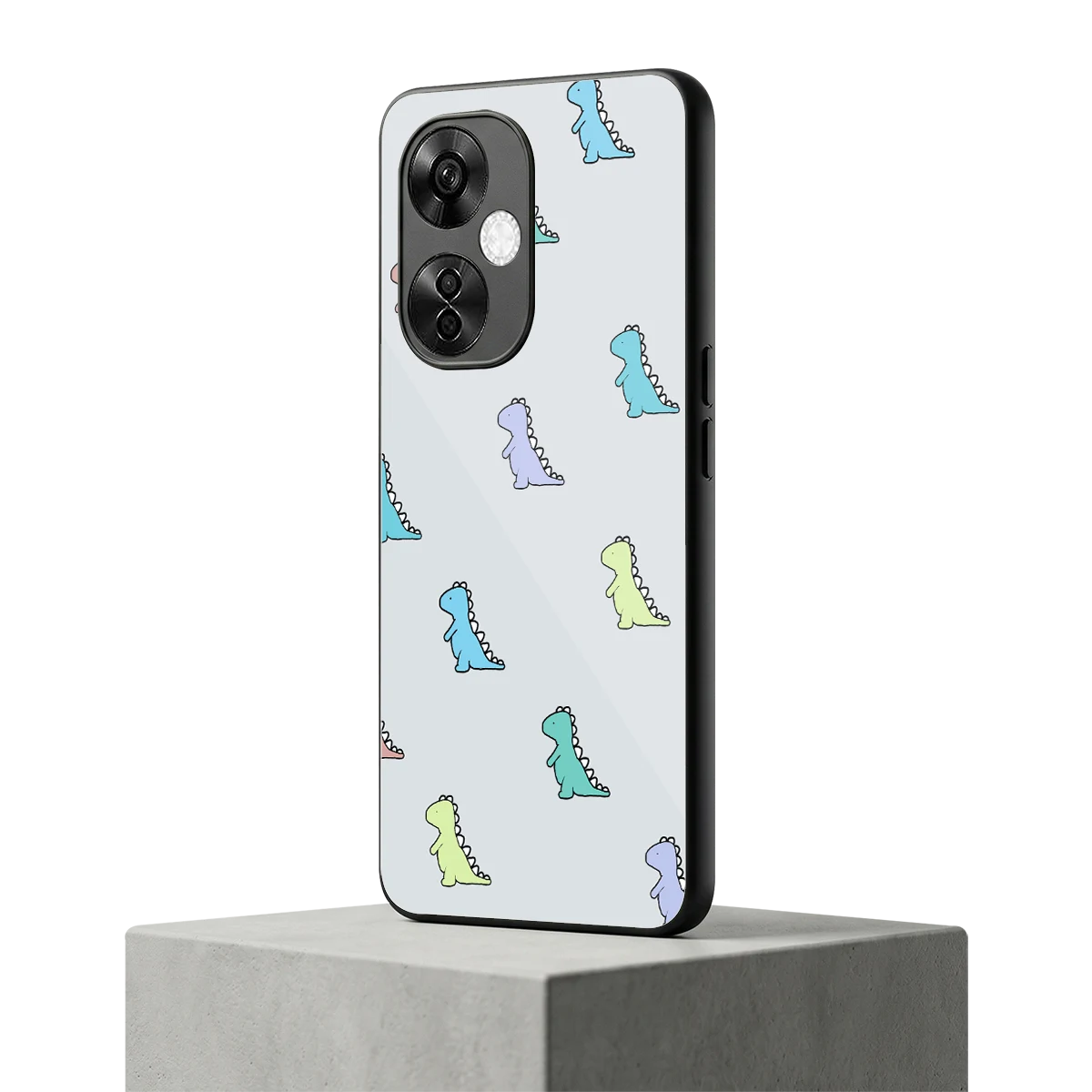 Dino oneplus nord ce 3 lite mobile cover | shockproof glass phone case