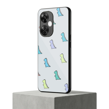 Dino oneplus nord ce 3 lite mobile cover | shockproof glass phone case
