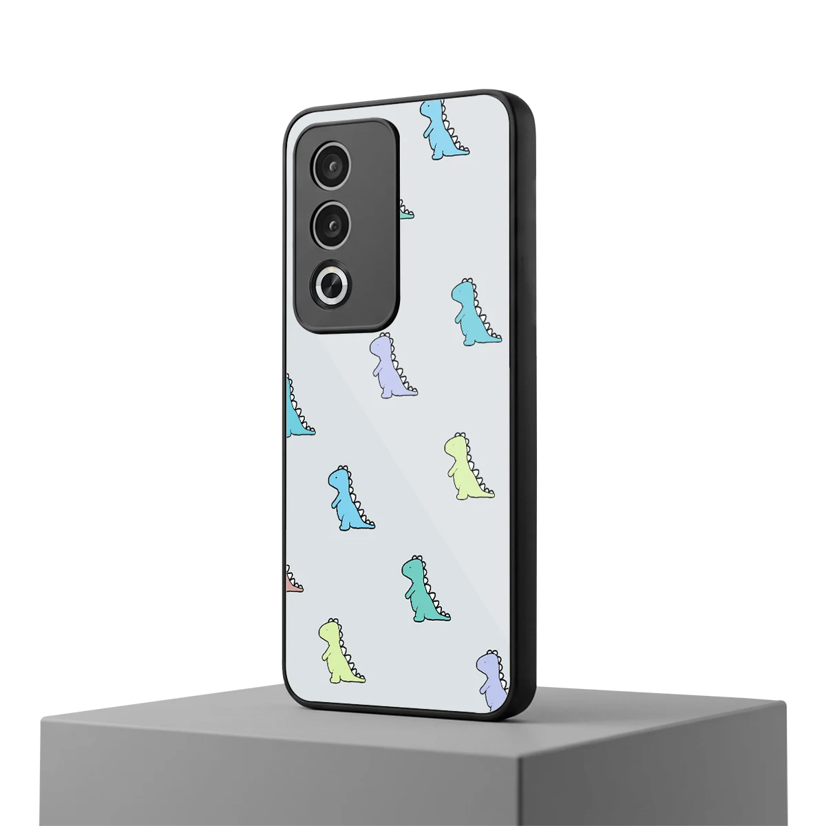 Dino oppo a3 pro mobile cover | shockproof glass phone case