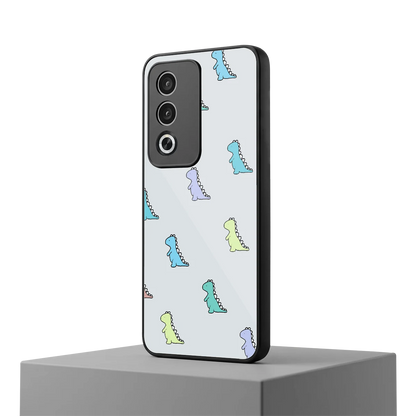 Dino oppo a3 pro mobile cover | shockproof glass phone case