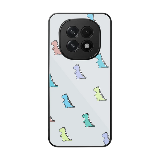 Dino back phone cover | glass case for oppo f29 5g