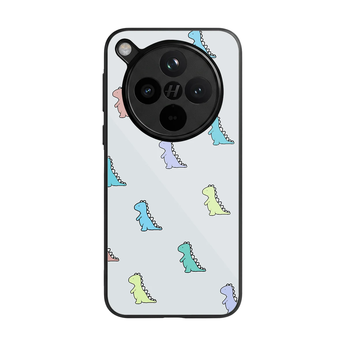 Dino back phone cover | glass case for oppo find x8