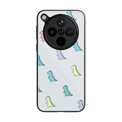 Dino back phone cover | glass case for oppo find x8