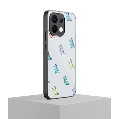 Dino oppo k13 5g mobile cover | shockproof glass phone case