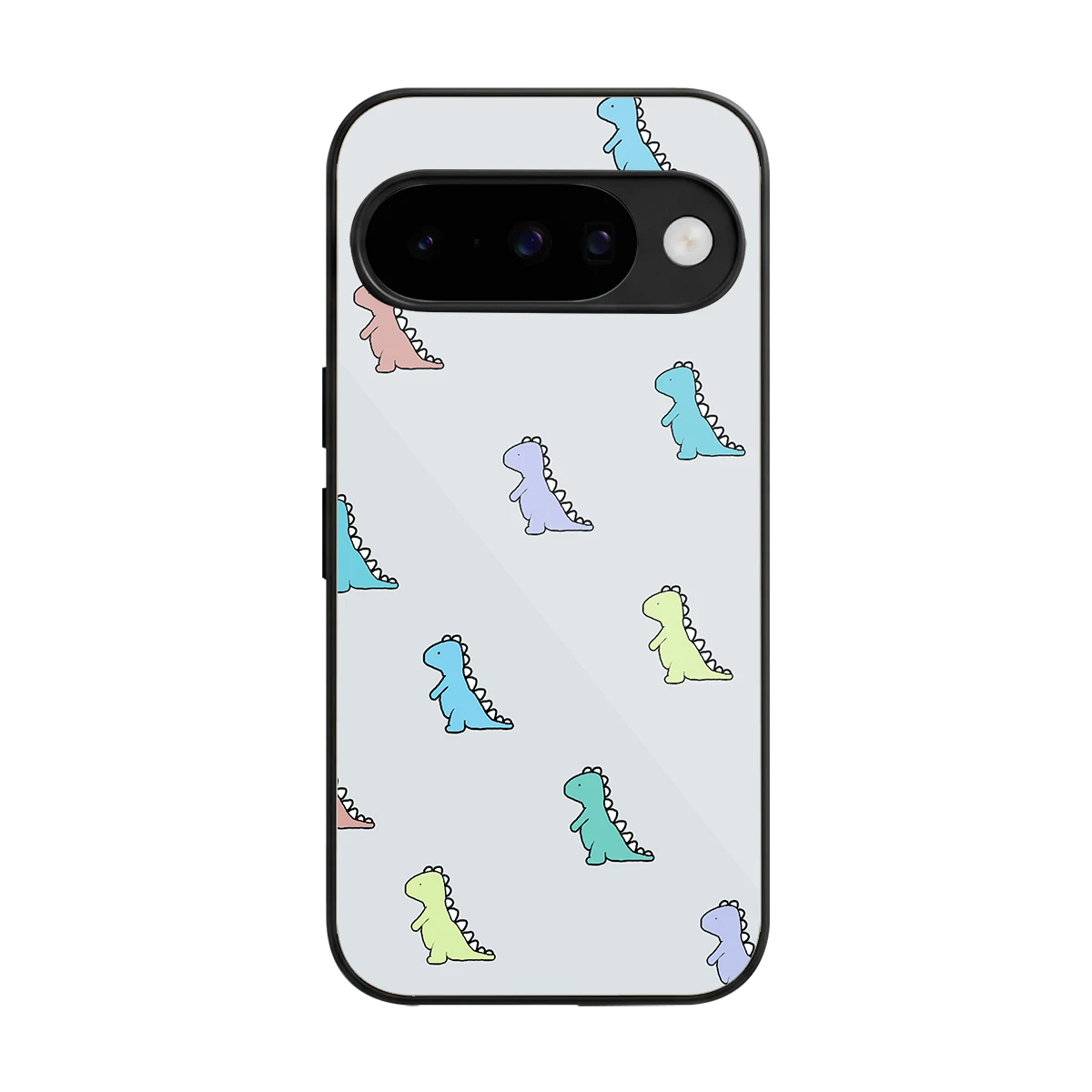 Dino back phone cover | glass case for google pixel 10