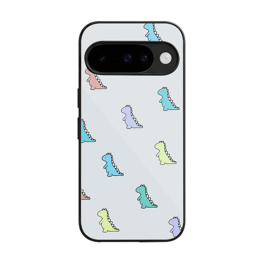 Dino back phone cover | glass case for google pixel 10