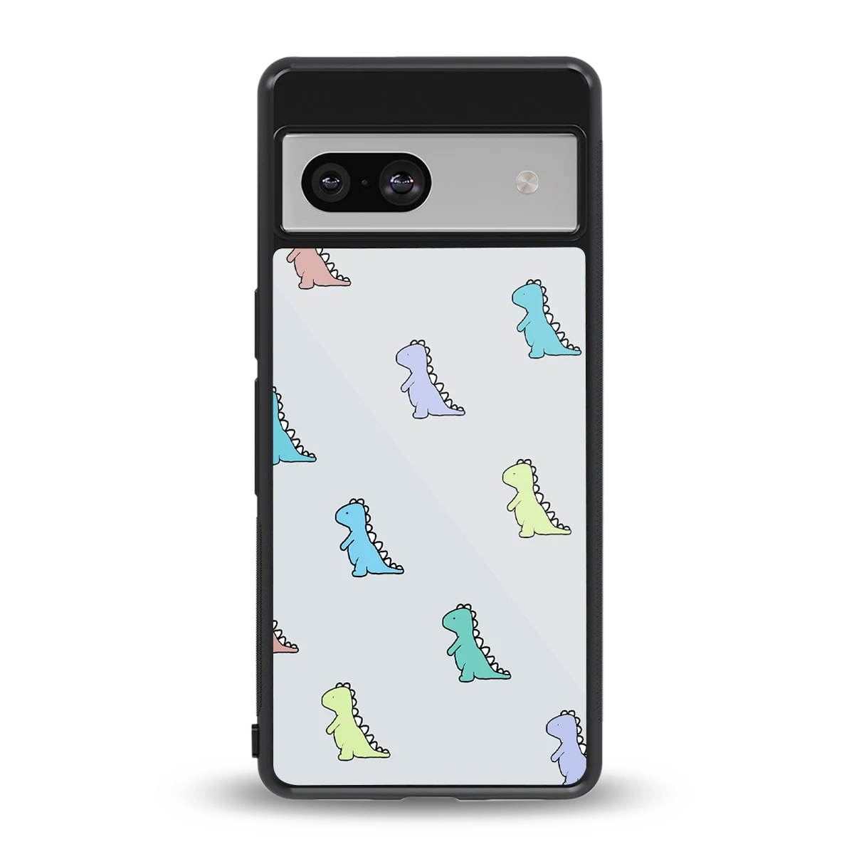Dino back phone cover | glass case for google pixel 7a