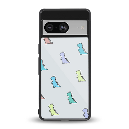Dino back phone cover | glass case for google pixel 8