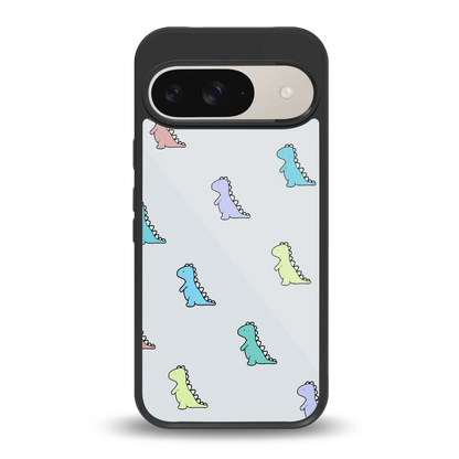 Dino back phone cover | glass case for google pixel 9
