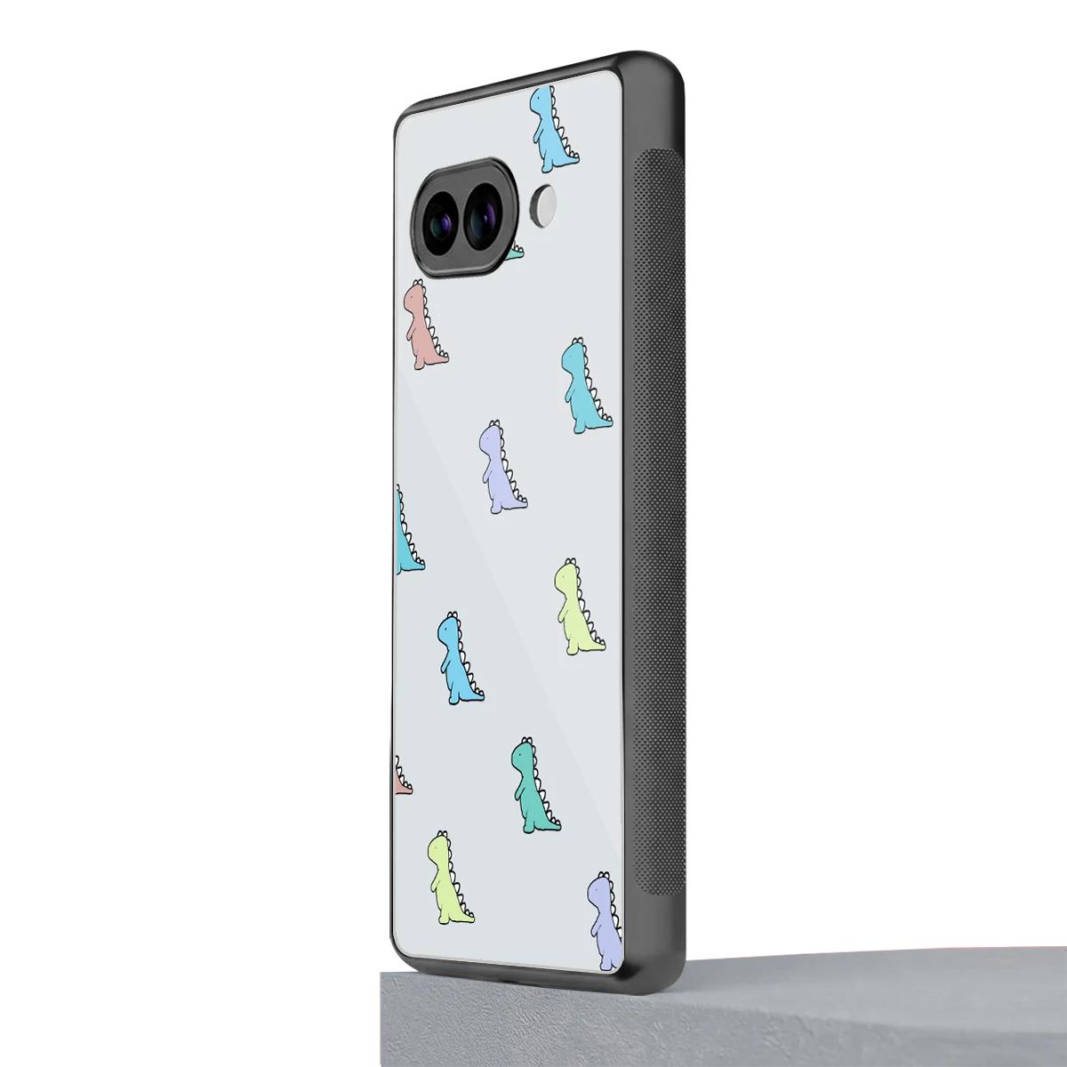 Dino google pixel 10a mobile cover | shockproof glass phone case