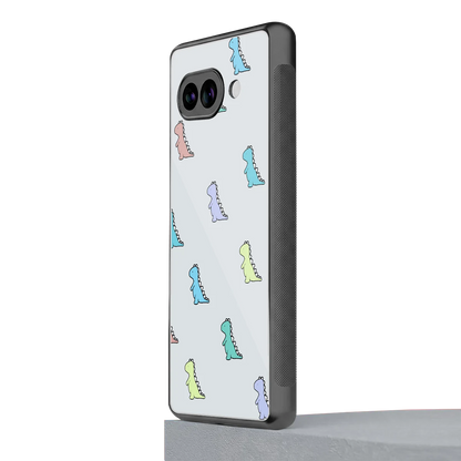 Dino google pixel 10a mobile cover | shockproof glass phone case