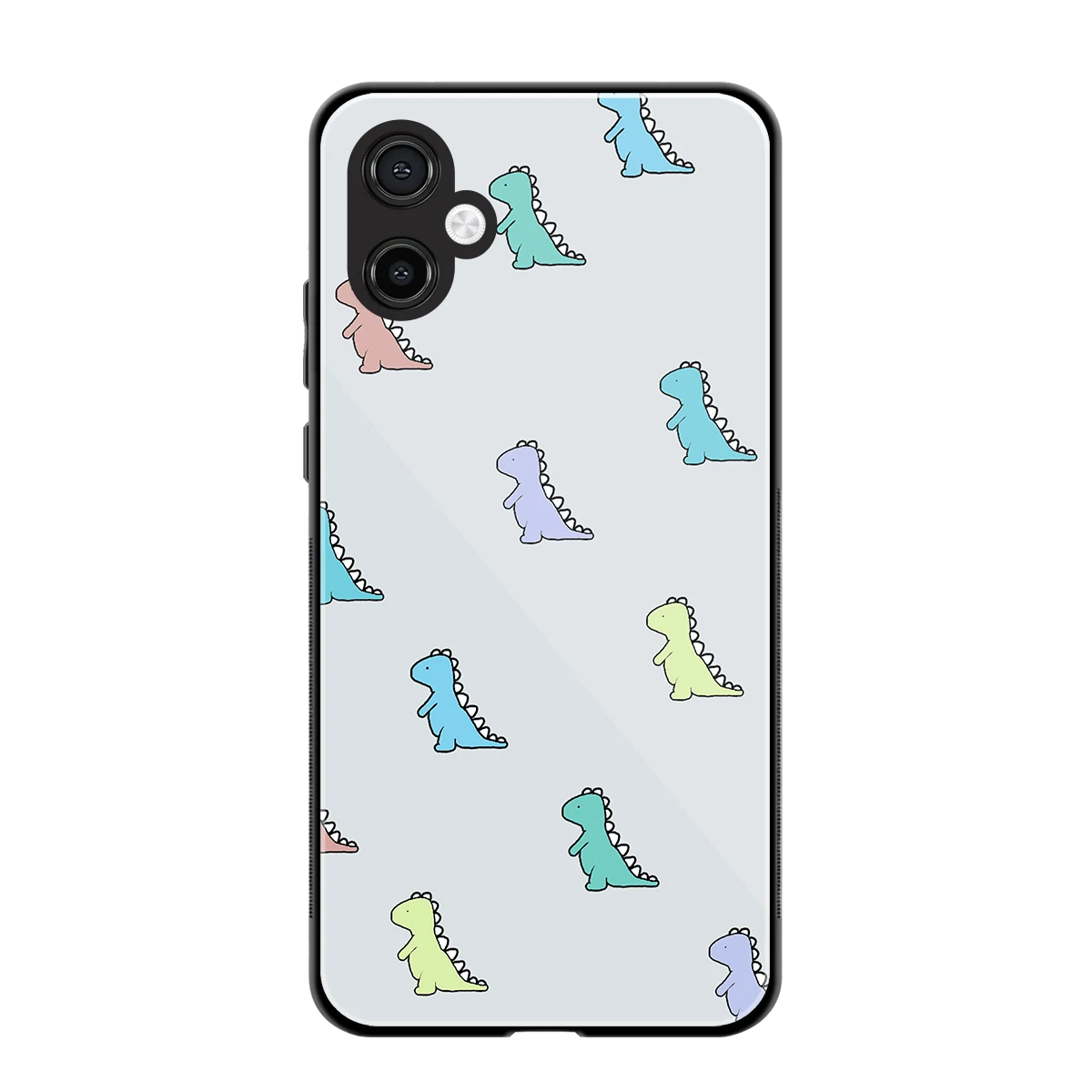 Dino back phone cover | glass case for samsung galaxy a06 5g