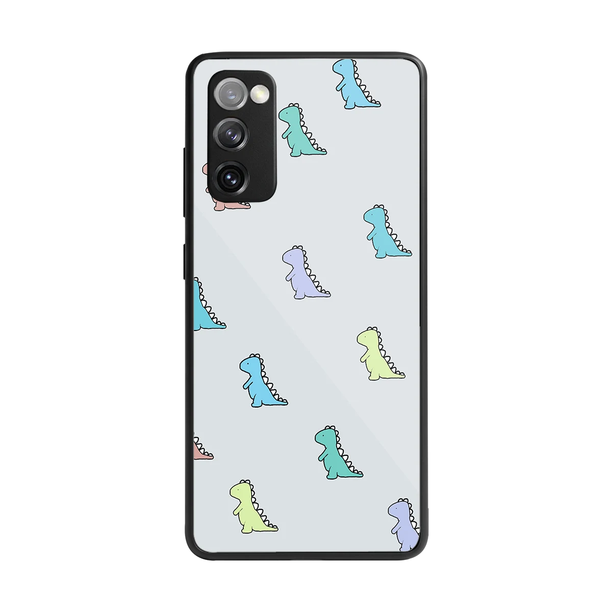 Dino back phone cover | glass case for samsung galaxy s20 fe