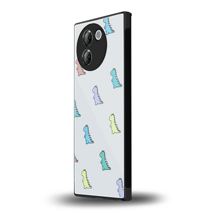 Dino vivo v30e mobile cover | shockproof glass phone case