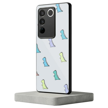 Dino vivo v27 5g mobile cover | shockproof glass phone case