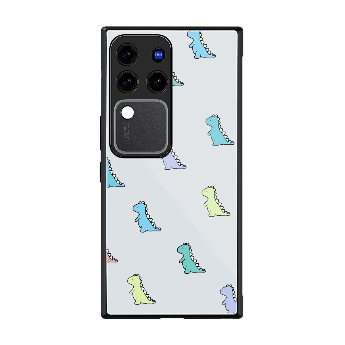 Dino back phone cover | glass case forvivo v30 pro