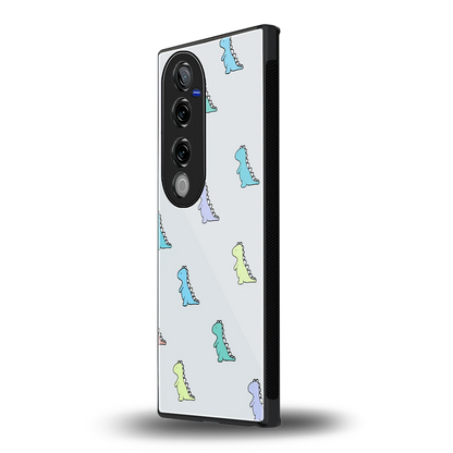 Dino vivo v40 pro mobile cover | shockproof glass phone case